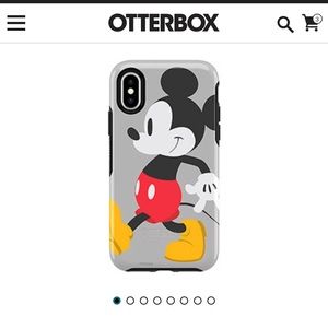 Mickey Mouse otter box symmetry case for iPhone XR